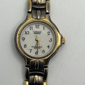 Vintage carriage by timex watch